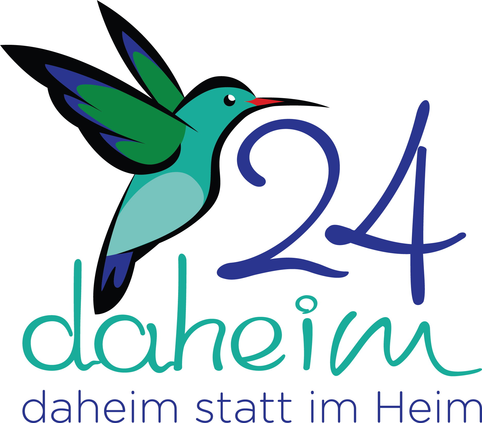 24daheim Logo – Kolibri
